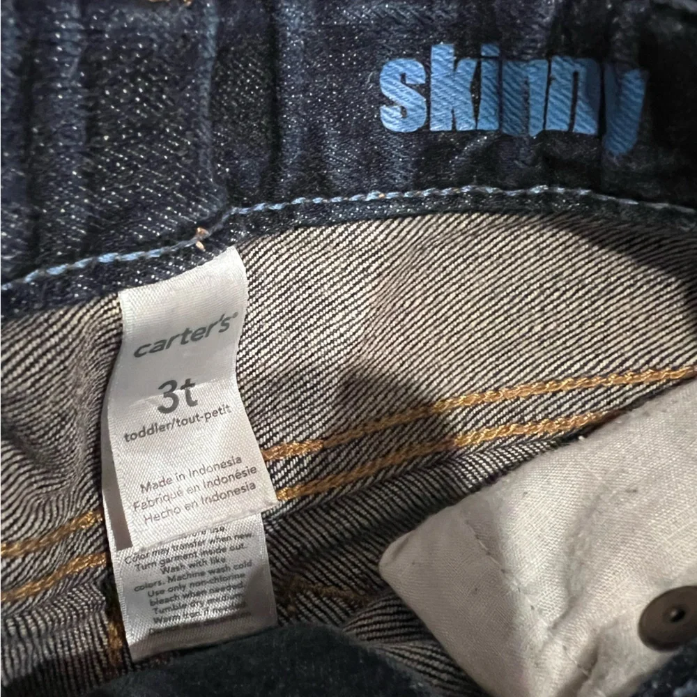 Carter’s Toddler Girl Jeans Bundle, 3T - Picture 4 of 9